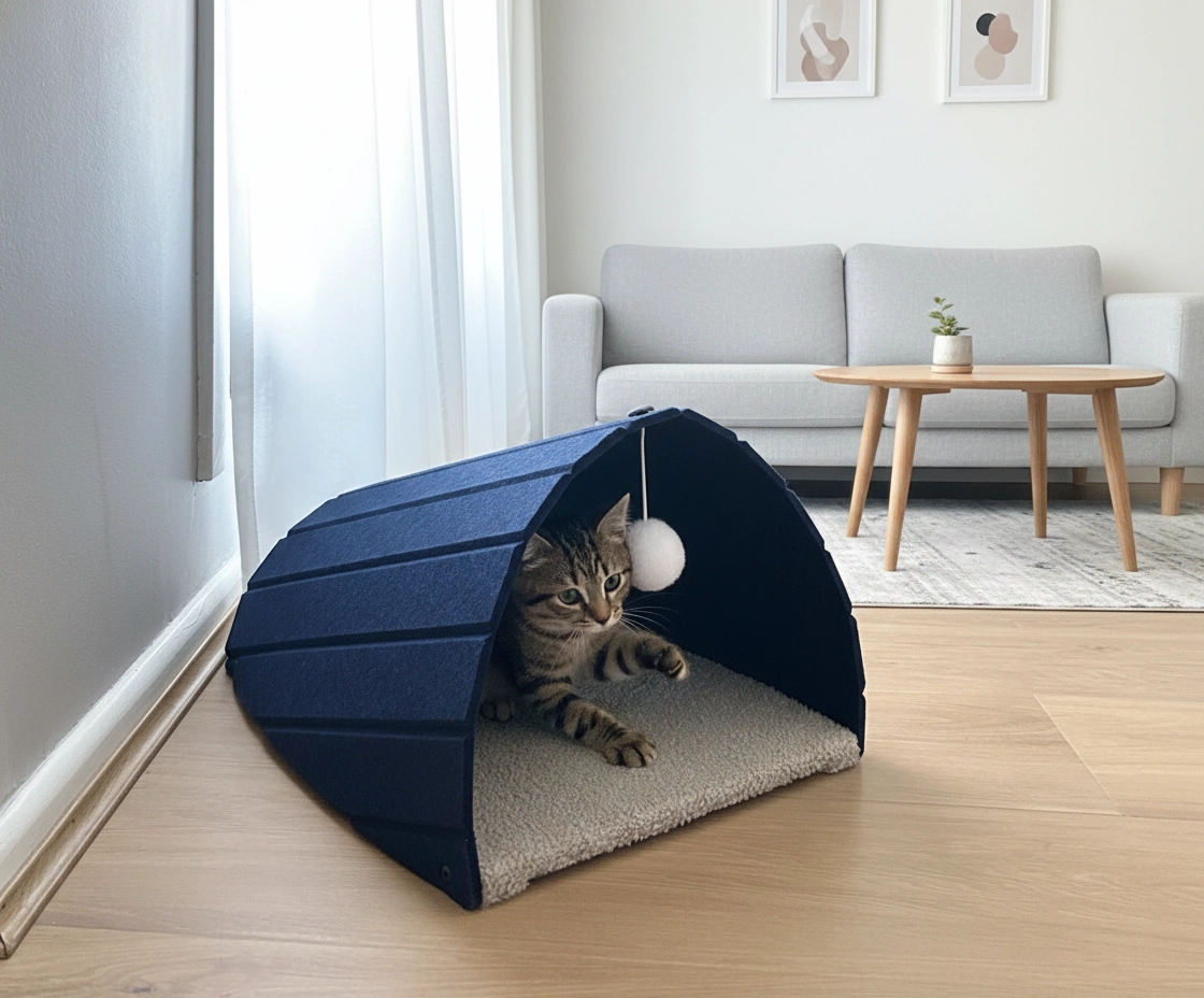 The loop cat bed
