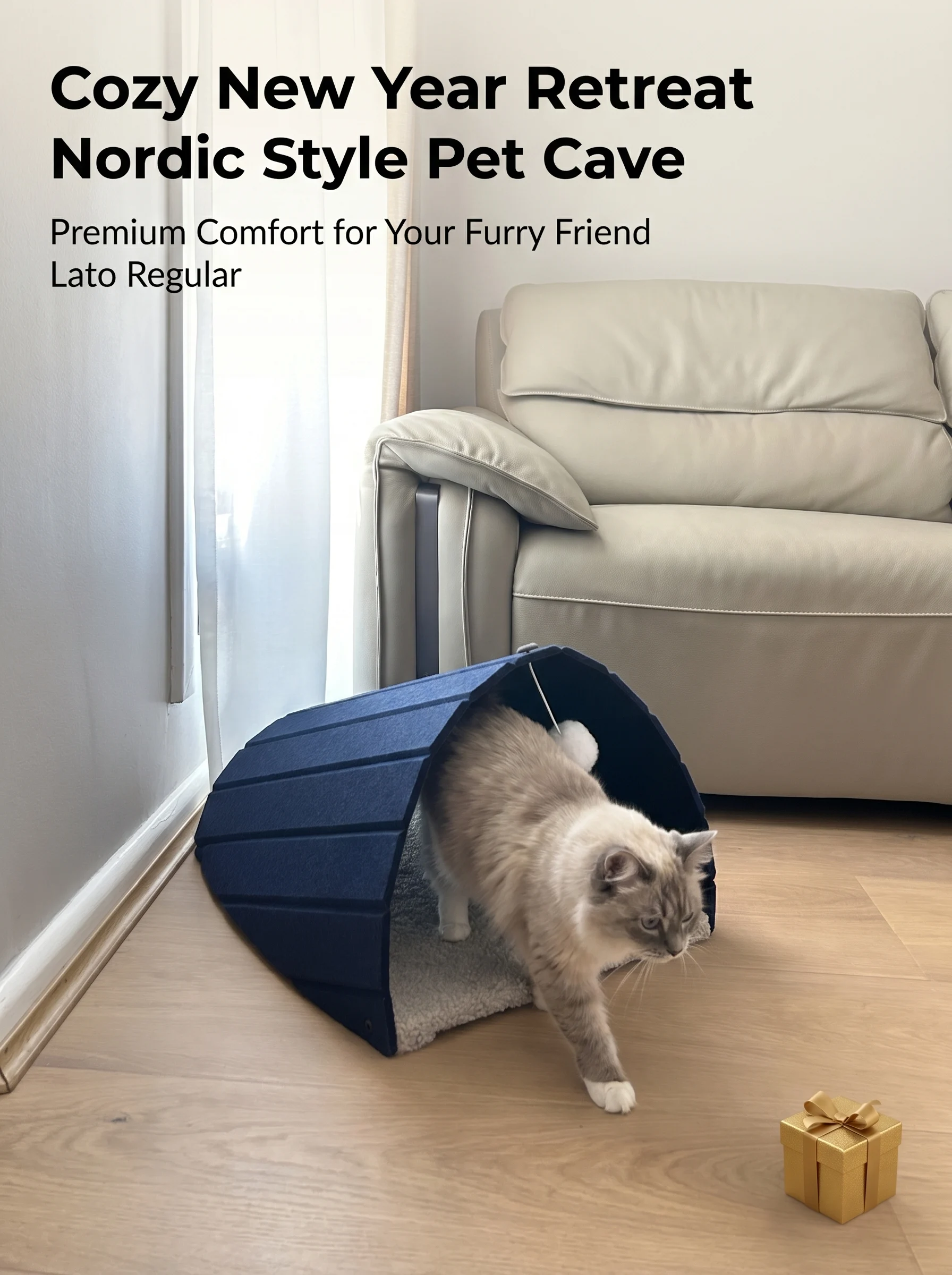 The loop cat bed