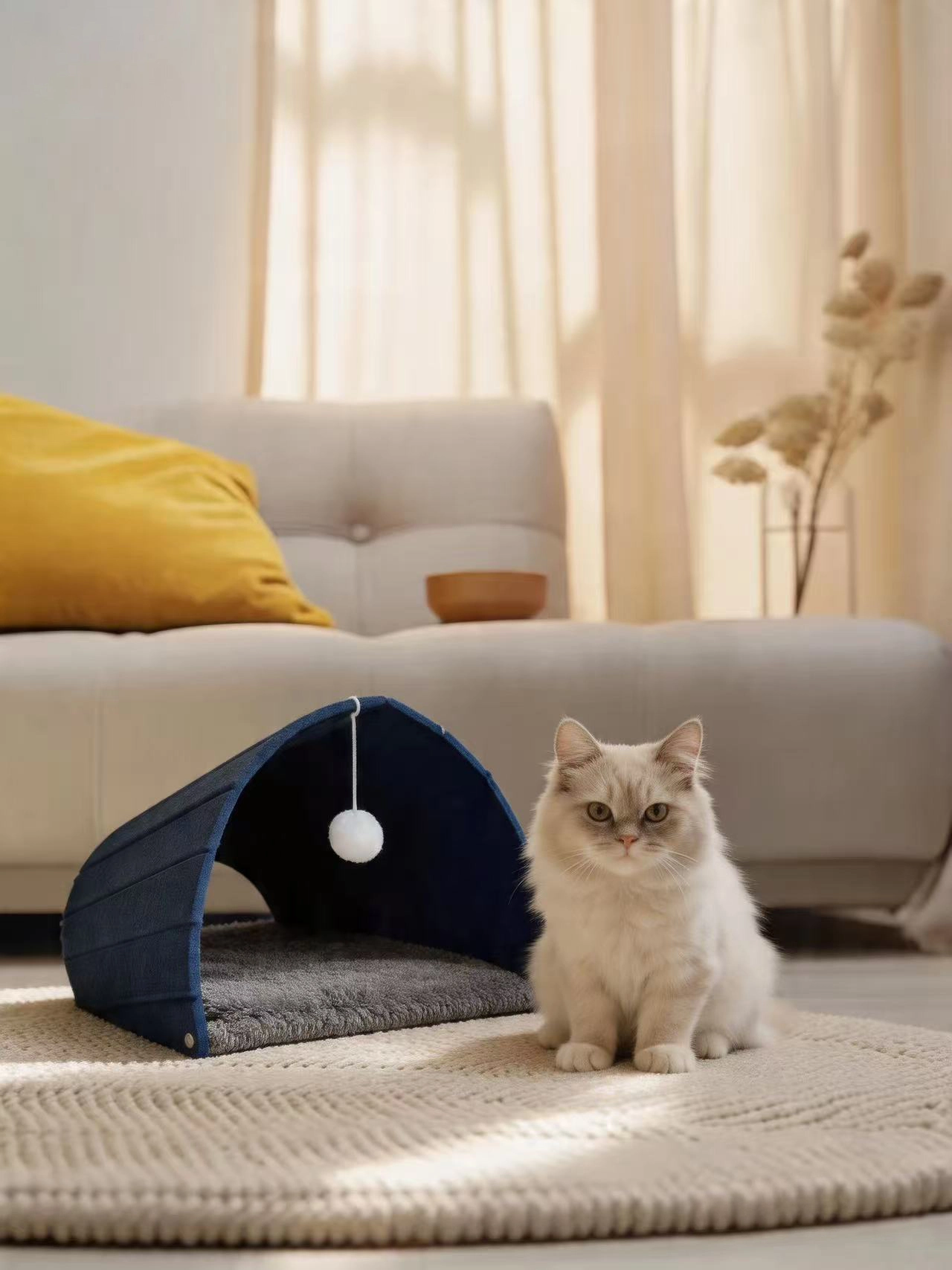 The loop cat bed